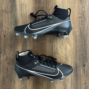 Nike Vapor Edge Pro 360 2 Detachable Football Cleats Men Size 11.5 Black Grey